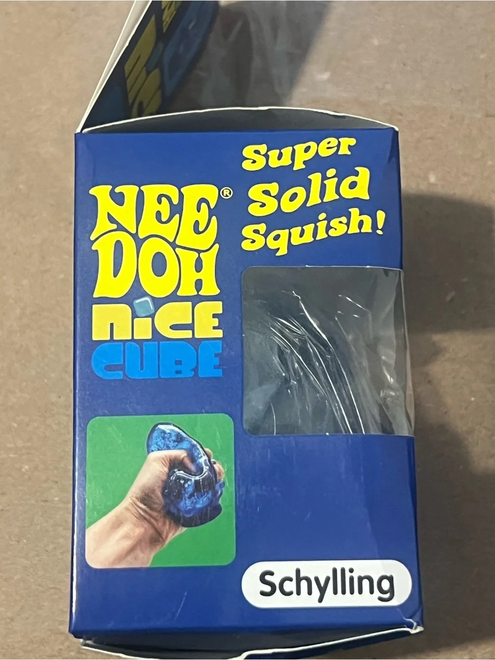 NeeDoh Pepsi Nice Cube Drop Super Solid Squish - Blue